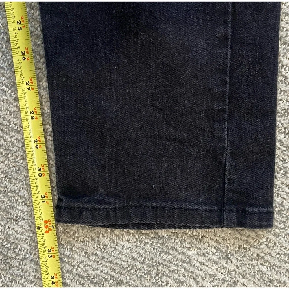 Levi's 505 Black‎ 33*x32 Regular Fit EUC Zip Closure Denim